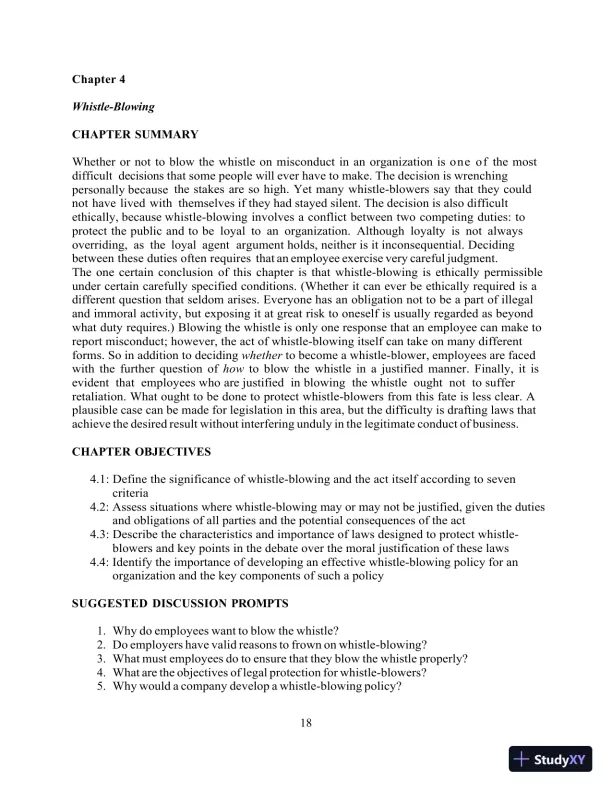 Test Bank for Ethics and the Conduct of Business, 8th Edition - Page 19 preview image