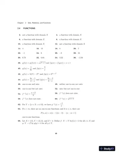 Solution Manual for Discrete Mathematics (Classic Version), 5th Edition - Page 16 preview image