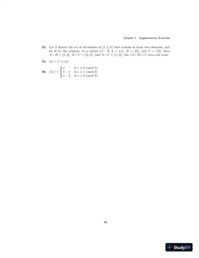 Solution Manual for Discrete Mathematics (Classic Version), 5th Edition - Page 19 preview image