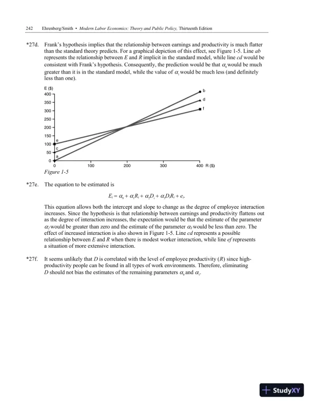 Solution Manual For Modern Labor Economics: Theory and Public Policy, 13th Edition - Page 9 preview image