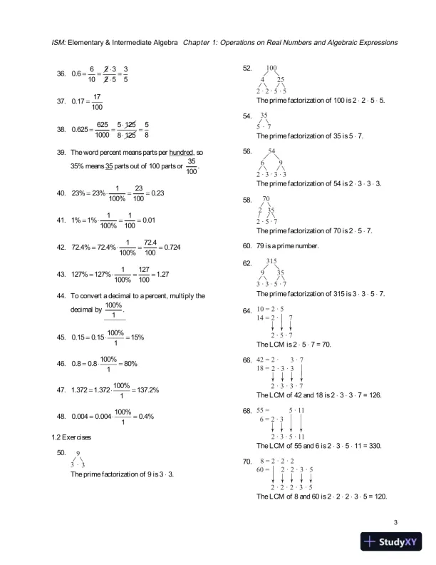 Solution Manual for Elementary and Intermediate Algebra, 4th Edition - Page 6 preview image