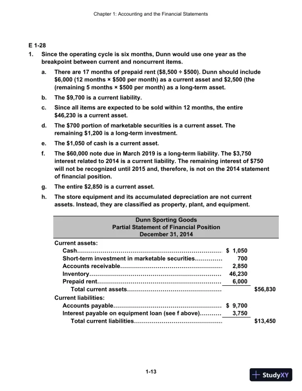 Cornerstones Of Financial Accounting, First Canadian Edition Solution Manual - Page 14 preview image