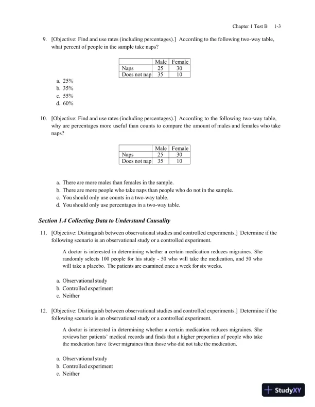 Solution Manual for Essential Statistics, 2nd Edition - Page 11 preview image