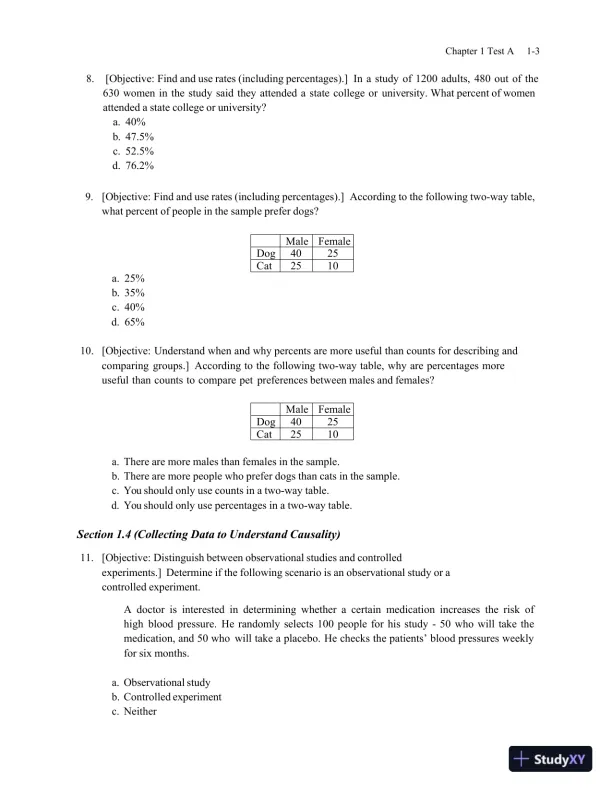 Solution Manual for Essential Statistics, 2nd Edition - Page 4 preview image