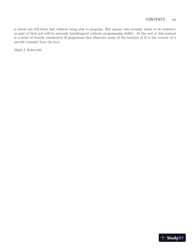 Solution Manual for Probability and Statistics, 4th Edition - Page 7 preview image