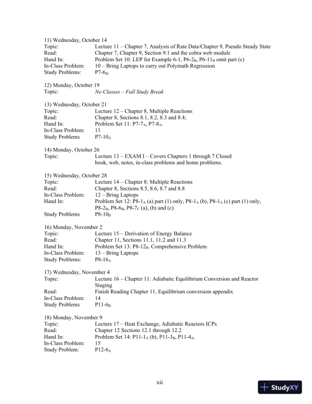 Essentials of Chemical Reaction Engineering, 2nd Edition Solution Manual - Page 15 preview image
