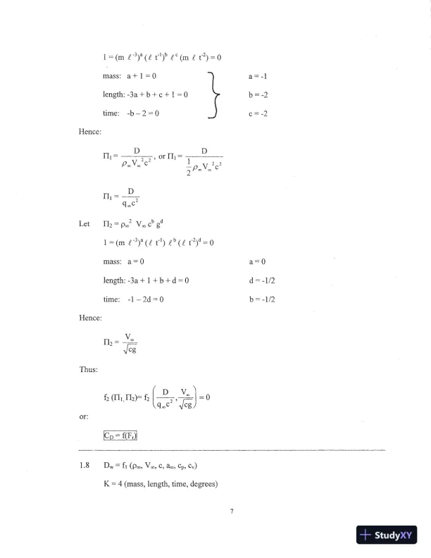 Solution Manual For Fundamentals of Aerodynamics, 6th Edition - Page 8 preview image