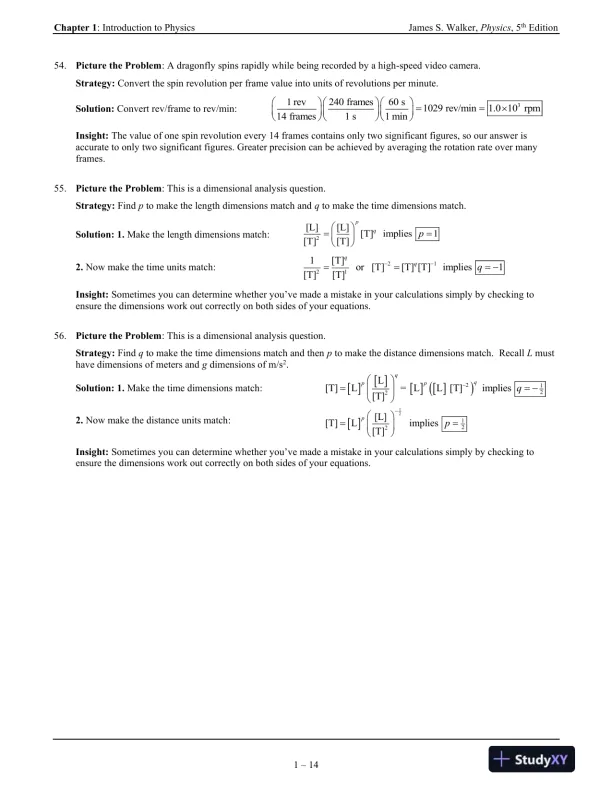 Solution Manual for Physics, 5th Edition - Page 15 preview image