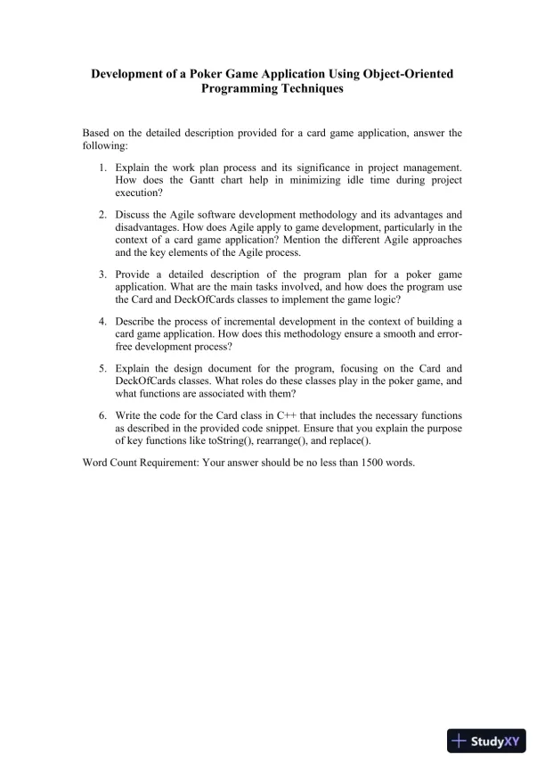 Development of a Poker Game Application Using Object-Oriented Programming Techniques - Page 1 preview image