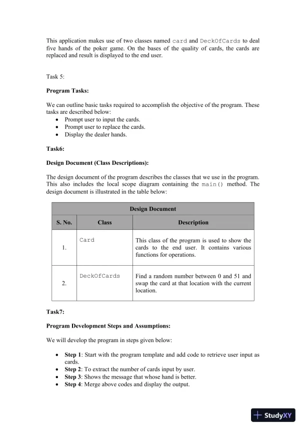 Development of a Poker Game Application Using Object-Oriented Programming Techniques - Page 6 preview image
