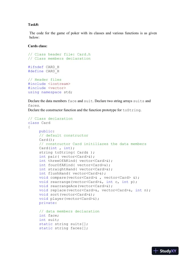 Development of a Poker Game Application Using Object-Oriented Programming Techniques - Page 7 preview image