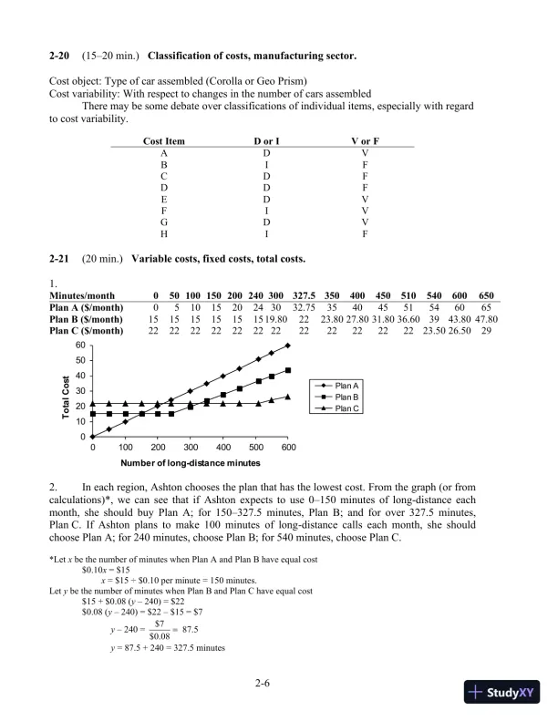 Solution Manual For Cost Accounting, 14th Edition - Page 23 preview image