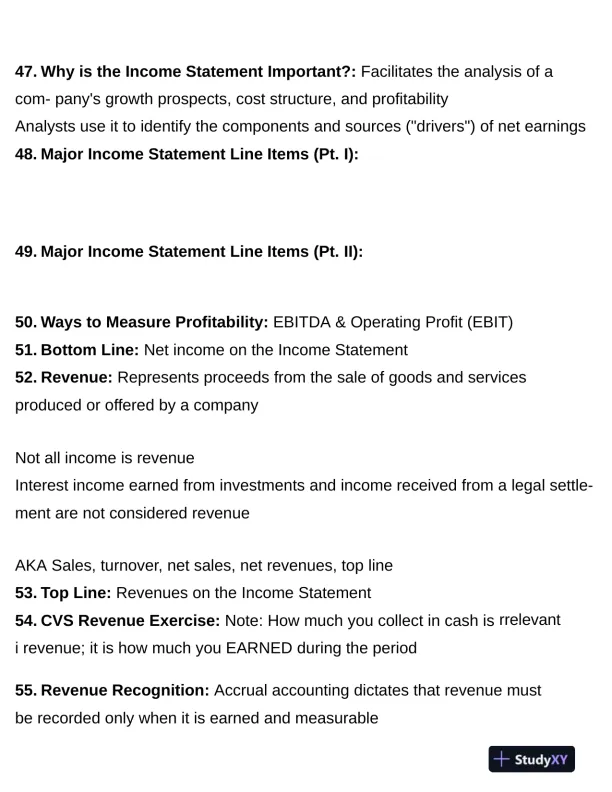 2023 Wall Street Accounts Course Exam With Answers (222 Solved Questions) - Page 12 preview image