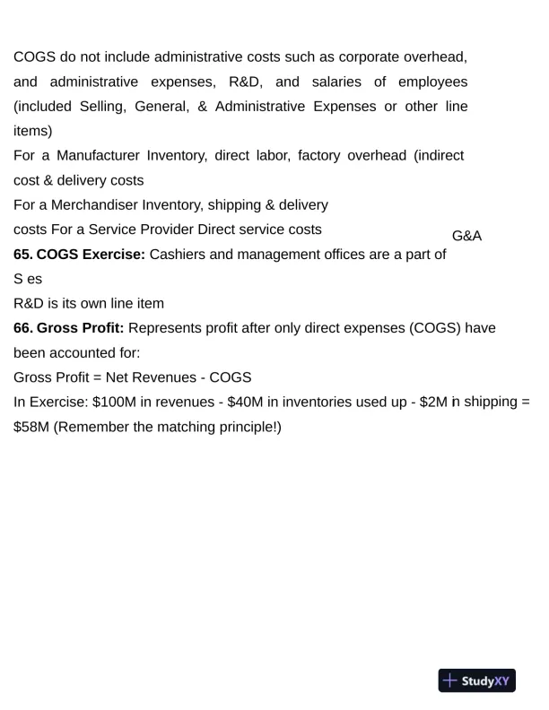 2023 Wall Street Accounts Course Exam With Answers (222 Solved Questions) - Page 15 preview image