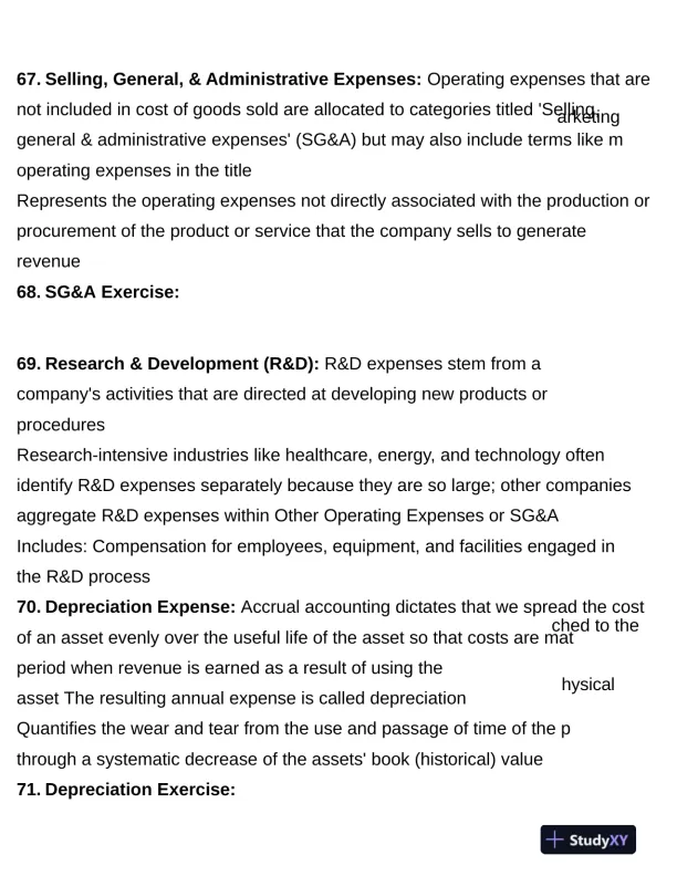 2023 Wall Street Accounts Course Exam With Answers (222 Solved Questions) - Page 16 preview image