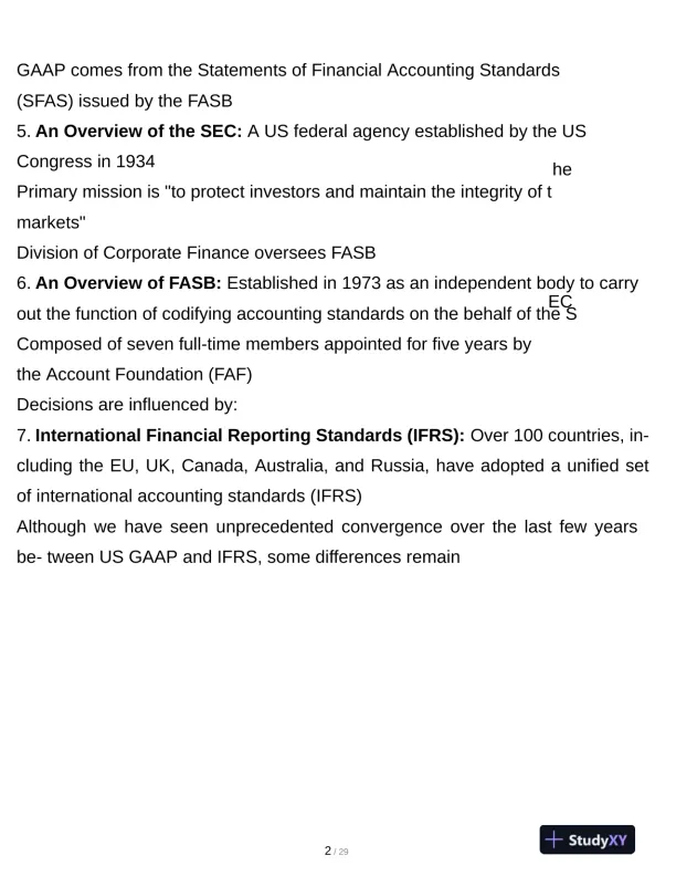 2023 Wall Street Accounts Course Exam With Answers (222 Solved Questions) - Page 3 preview image