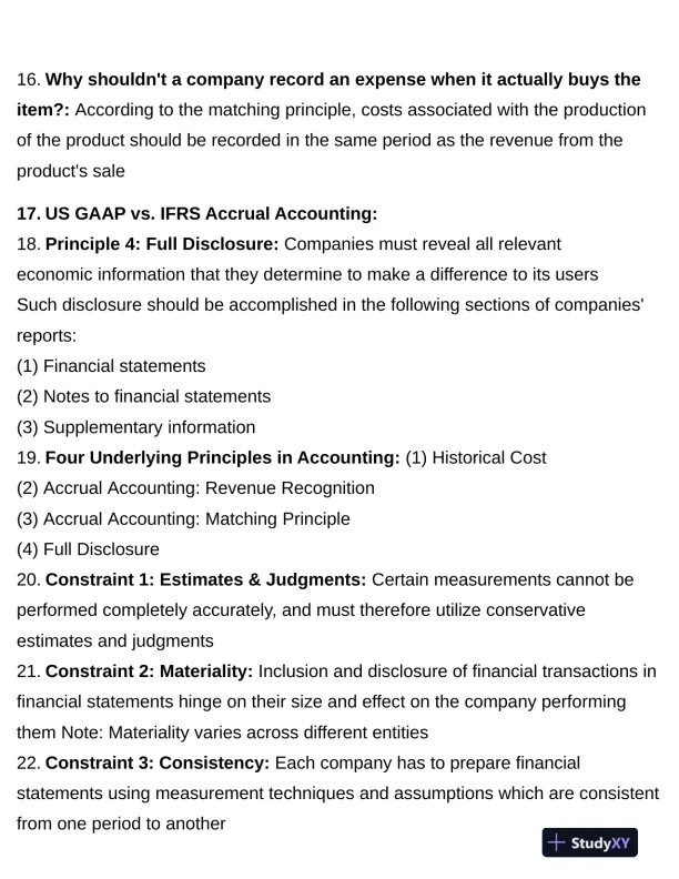 2023 Wall Street Accounts Course Exam With Answers (222 Solved Questions) - Page 6 preview image