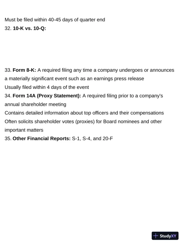 2023 Wall Street Accounts Course Exam With Answers (222 Solved Questions) - Page 9 preview image