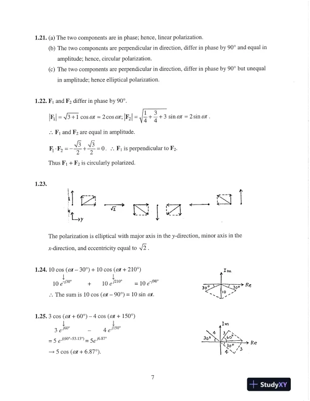 Solution Manual for Fundamentals of Electromagnetics for Electrical and Computer Engineering, 1st Edition - Page 10 preview image