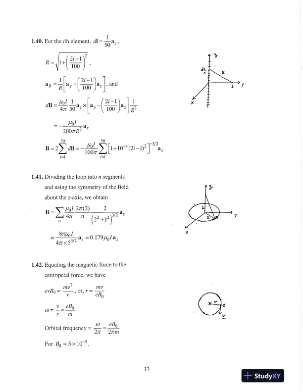 Solution Manual for Fundamentals of Electromagnetics for Electrical and Computer Engineering, 1st Edition - Page 16 preview image