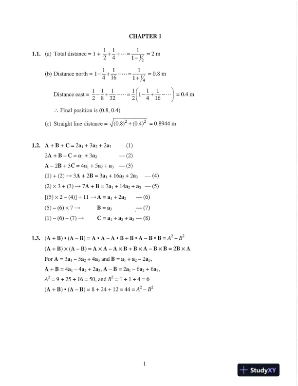 Solution Manual for Fundamentals of Electromagnetics for Electrical and Computer Engineering, 1st Edition - Page 4 preview image