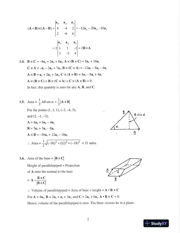 Solution Manual for Fundamentals of Electromagnetics for Electrical and Computer Engineering, 1st Edition - Page 5 preview image
