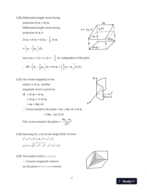 Solution Manual for Fundamentals of Electromagnetics for Electrical and Computer Engineering, 1st Edition - Page 7 preview image