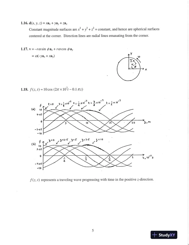 Solution Manual for Fundamentals of Electromagnetics for Electrical and Computer Engineering, 1st Edition - Page 8 preview image
