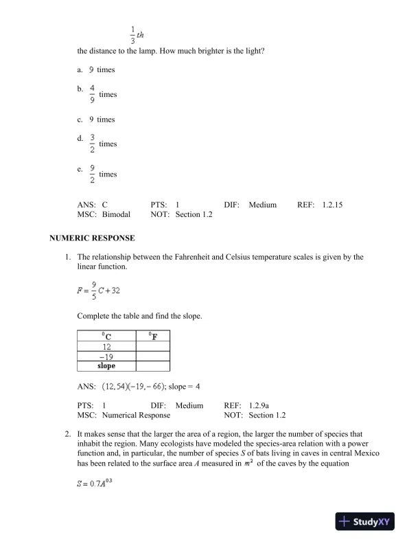 Essential Calculus: Early Transcendentals 2nd Edition Test Bank - Page 11 preview image