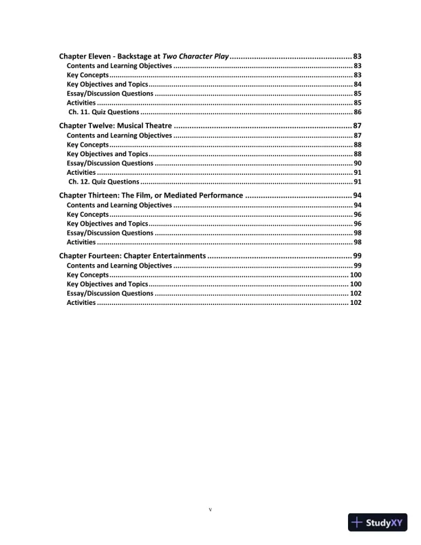 Test Bank for Revel for Explore Theatre: A Backstage Pass, 2nd Edition - Page 5 preview image