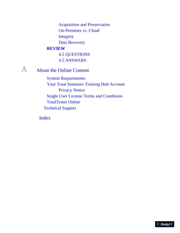Mike Meyers CompTIA Security+ SY0-601 Exam Certification Passport, 6th Edition (2021) - Page 26 preview image