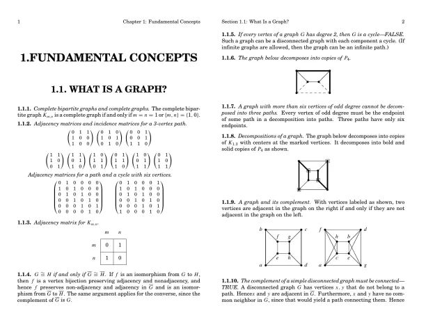 Solution Manual for Introduction to Graph Theory, 2nd Edition - Page 4 preview image
