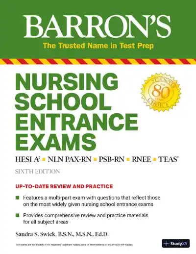Nursing School Entrance Exams: HESI A2 / NLN PAX-RN / PSB-RN / RNEE / TEAS, 6th Edition (2020) - Page 1 preview image
