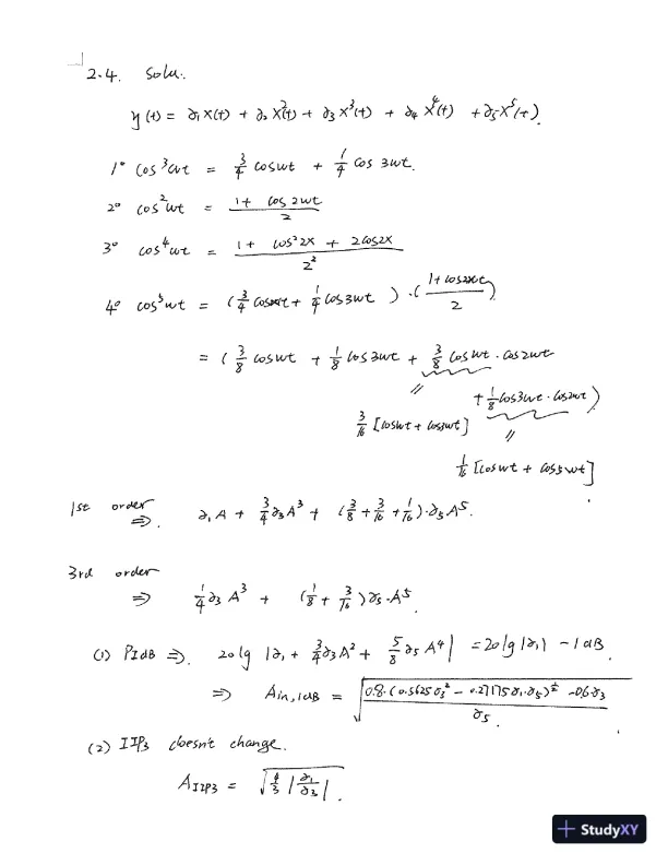Solution Manual For Rf Microelectronics, 2nd Edition - Page 8 preview image