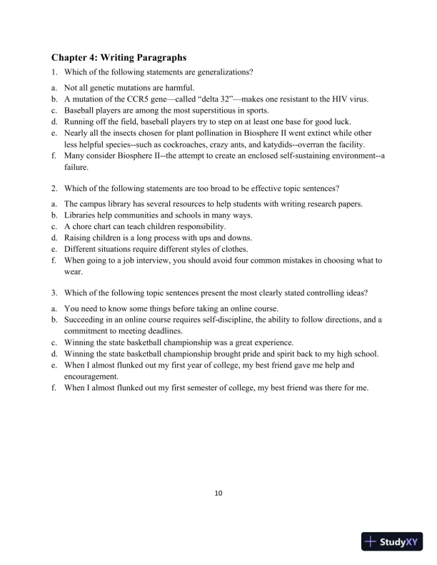 IDEAS & Aims For College Writing, MLA Update Test Bank - Page 14 preview image