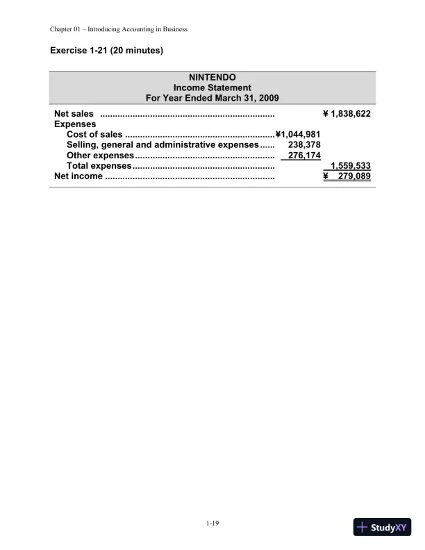 Solution Manual for Financial Managerial Accounting, 4th edition - Page 20 preview image