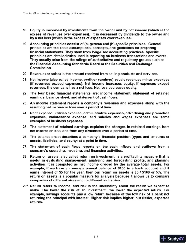 Solution Manual for Financial Managerial Accounting, 4th edition - Page 4 preview image