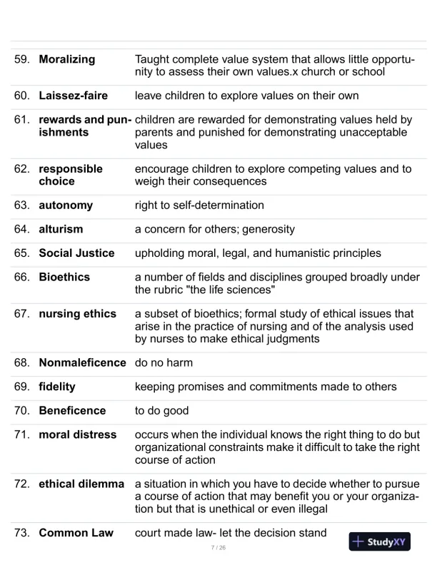 Jersey College Clinical Analysis Midterm Exam With Answers (248 Solved Questions) - Page 8 preview image