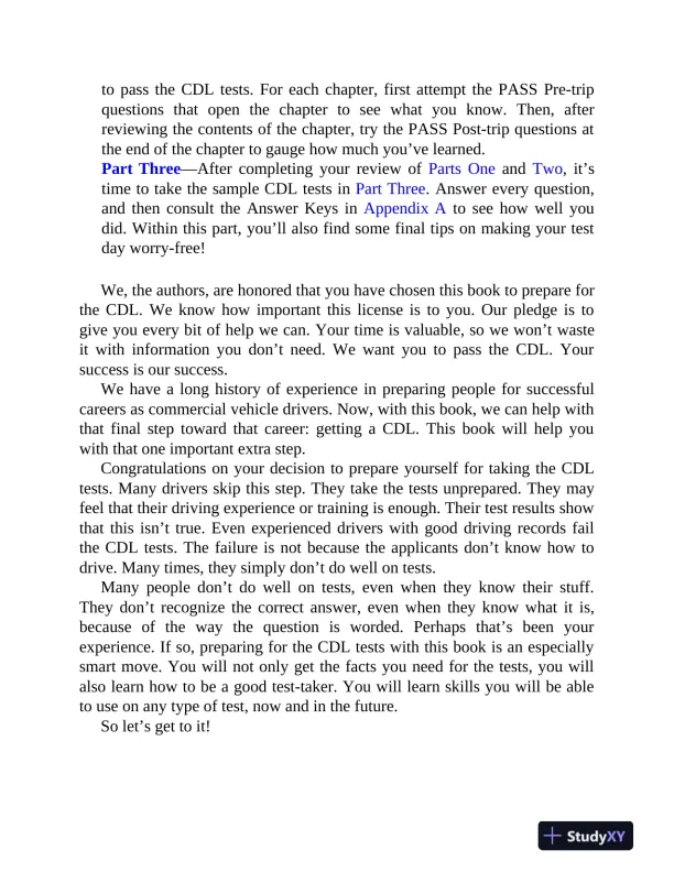 CDL: Commercial Driver's License Truck Driver's Test, 5th Edition (2023) - Page 13 preview image