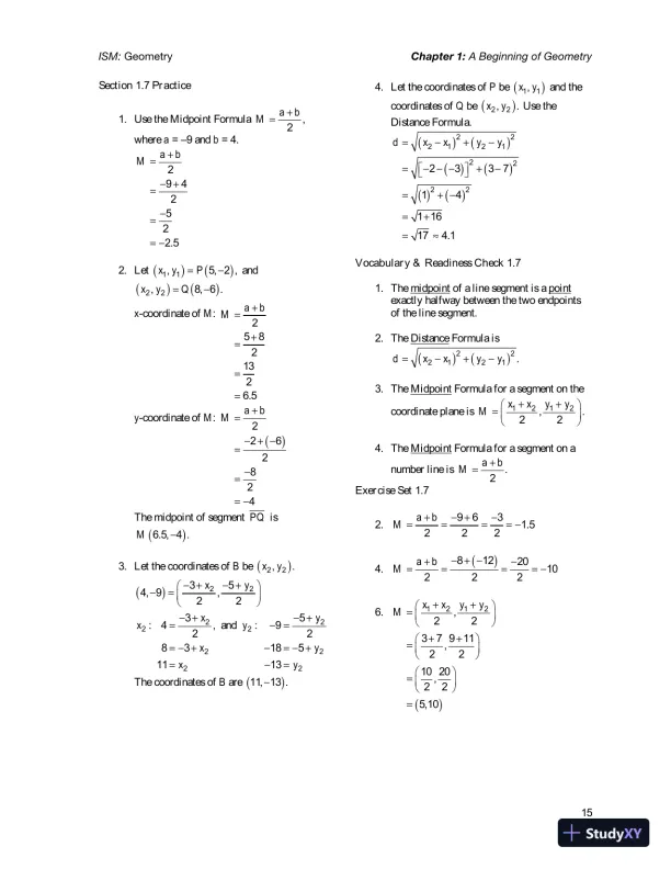 Solution Manual for Geometry, 1st Edition - Page 19 preview image