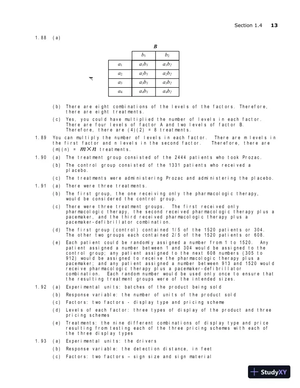 Solution Manual for Introductory Statistics, 10th Edition - Page 16 preview image