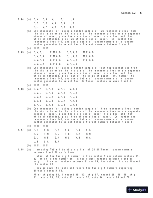 Solution Manual for Introductory Statistics, 10th Edition - Page 8 preview image