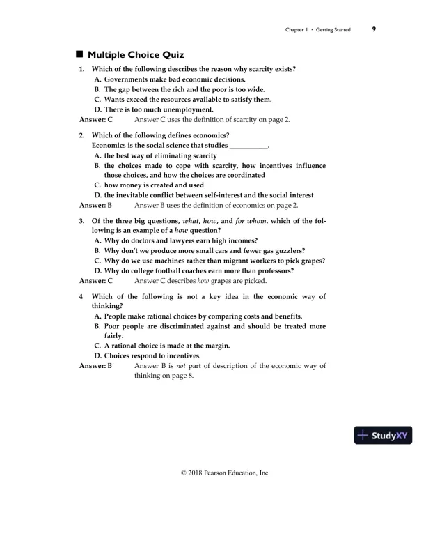 Solution Manual for Essential Foundations of Economics, Global Edition, 7th Edition - Page 10 preview image