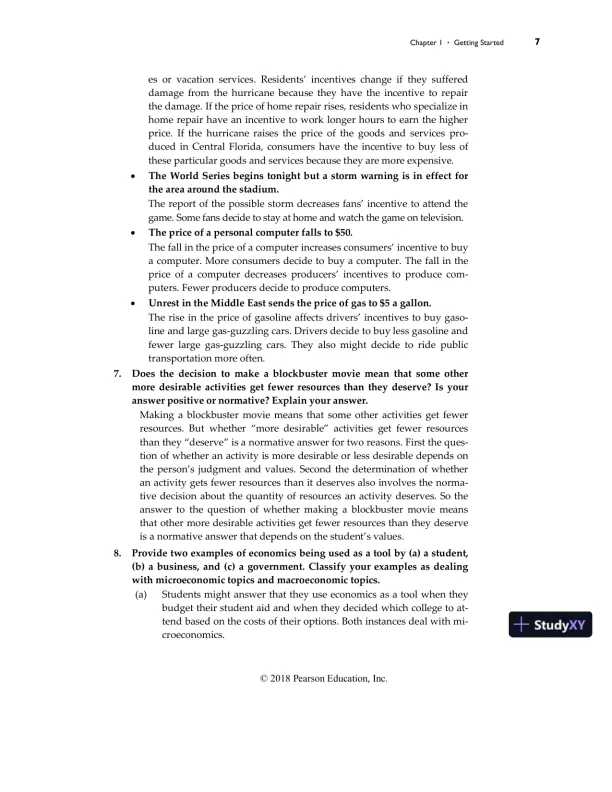 Solution Manual for Essential Foundations of Economics, Global Edition, 7th Edition - Page 8 preview image