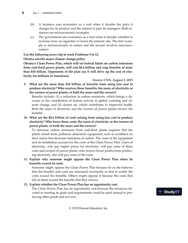 Solution Manual for Essential Foundations of Economics, Global Edition, 7th Edition - Page 9 preview image