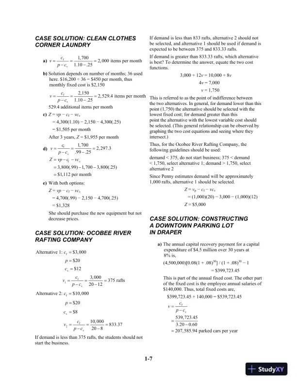 Solution Manual For Introduction To Management Science, 12th Edition - Page 10 preview image
