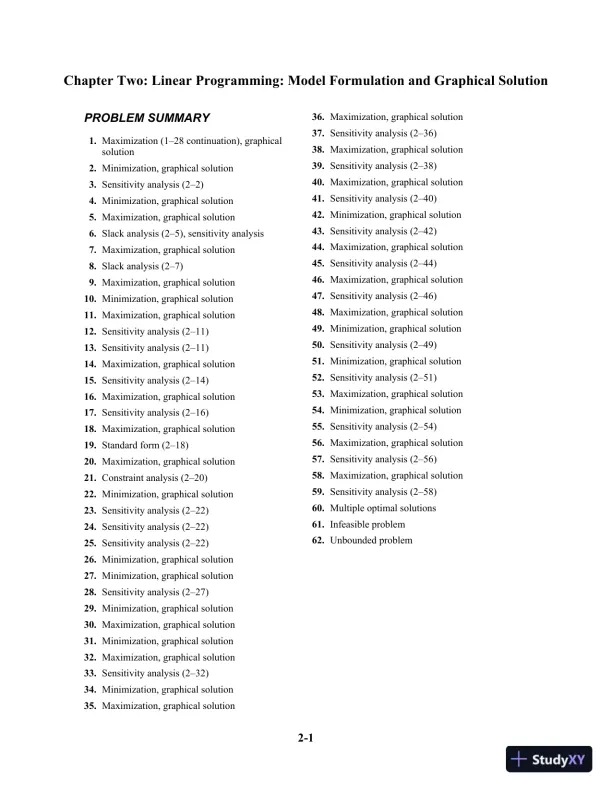 Solution Manual For Introduction To Management Science, 12th Edition - Page 12 preview image