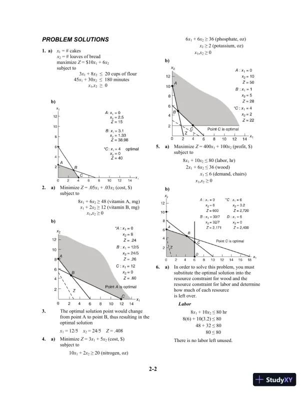 Solution Manual For Introduction To Management Science, 12th Edition - Page 13 preview image