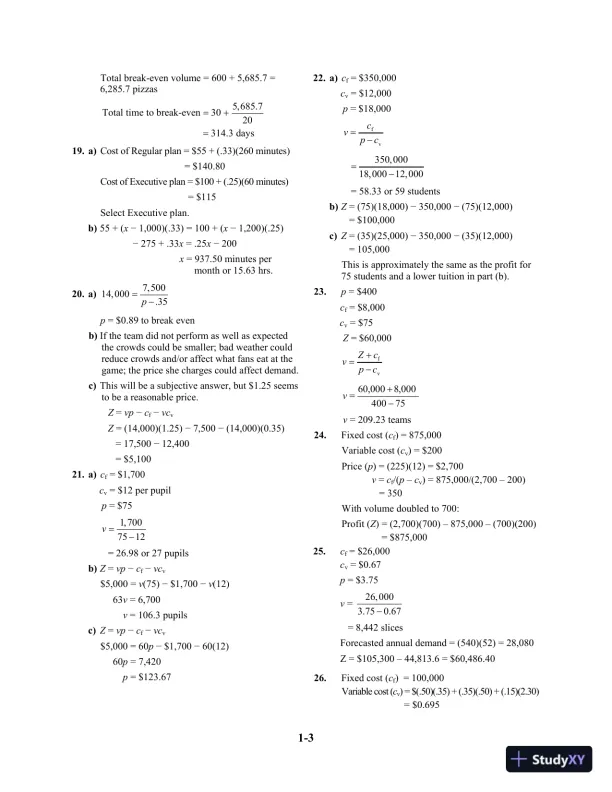 Solution Manual For Introduction To Management Science, 12th Edition - Page 6 preview image