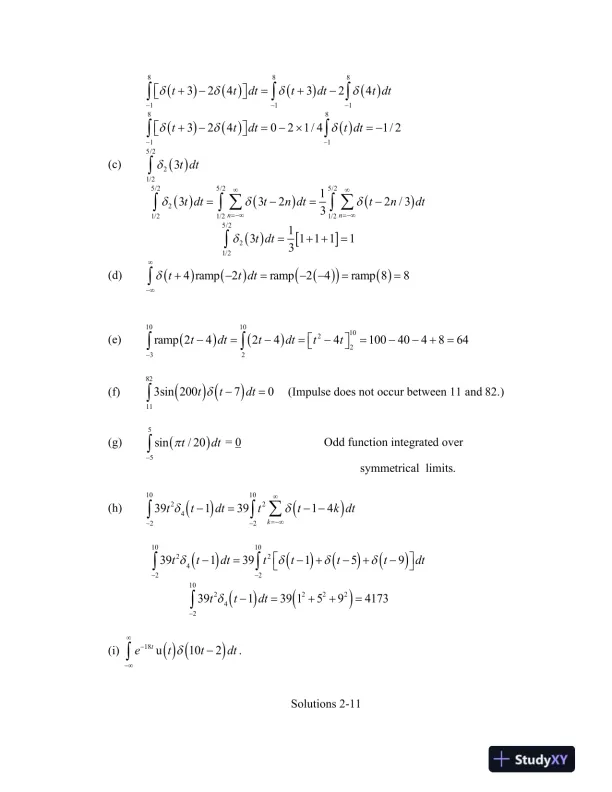 Solution Manual for Signals and Systems, 3rd Edition - Page 12 preview image